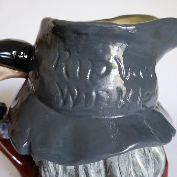 VINTAGE 1954 ROYAL DOULTON ENGLAND TOBY JUG RIP VAN WINKLE PORCELAIN PITCHER - Picture 7 of 14